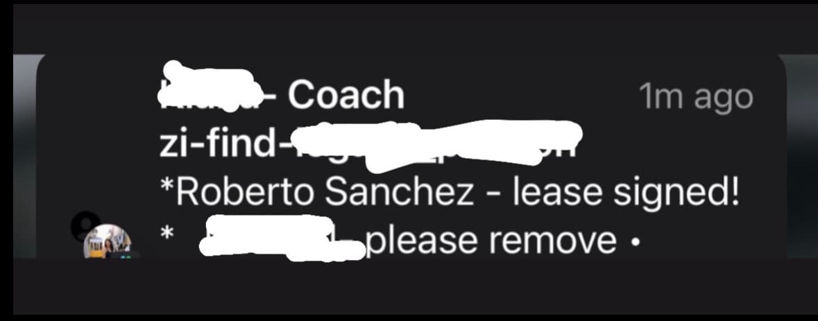 Operator messaging update about new unit