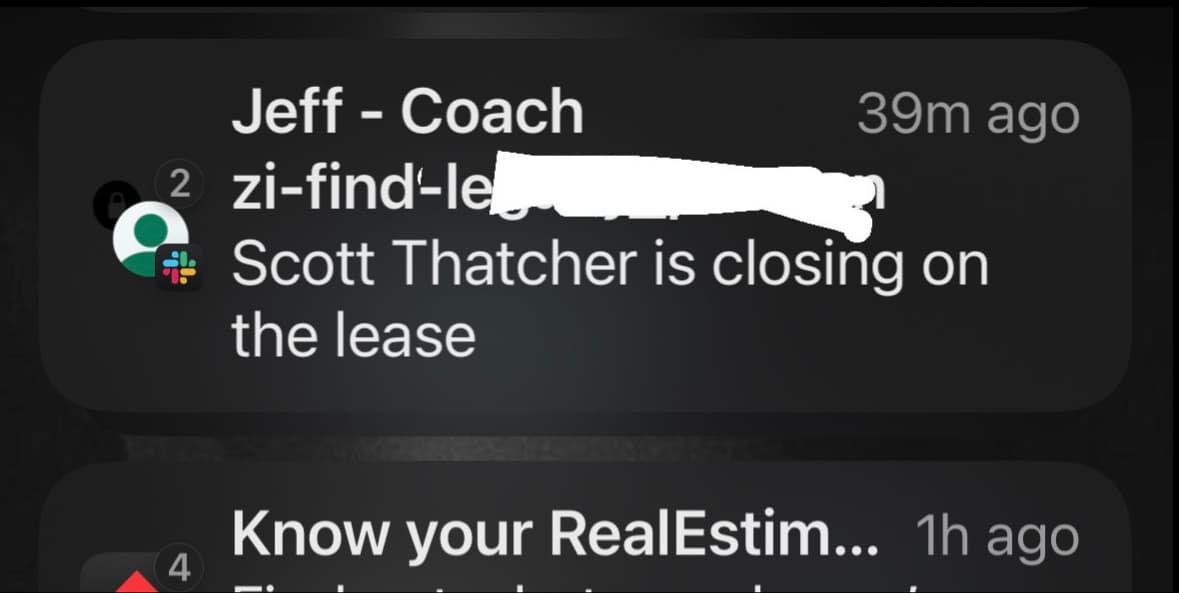 Operator feedback after signing first lease