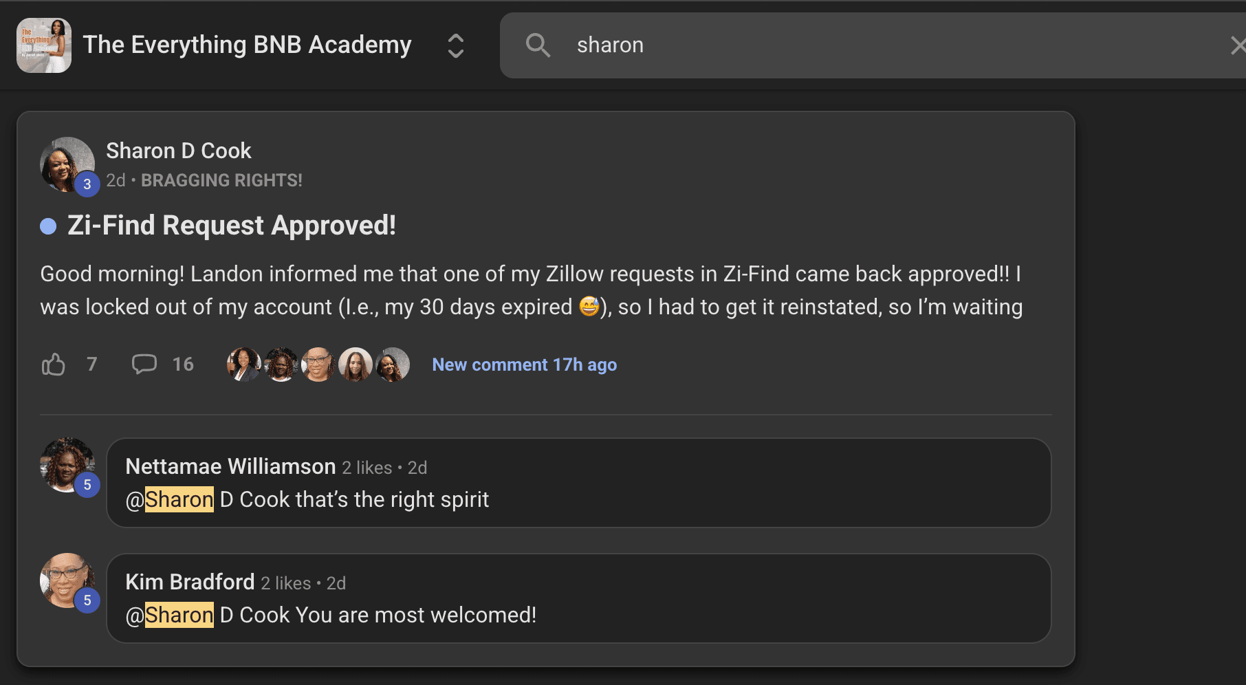 Operator testimonial about Zi-Find platform